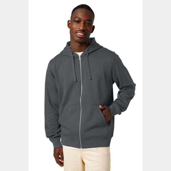 Unisex Mixer Full Zip Hooded Sweatshirt Thumbnail