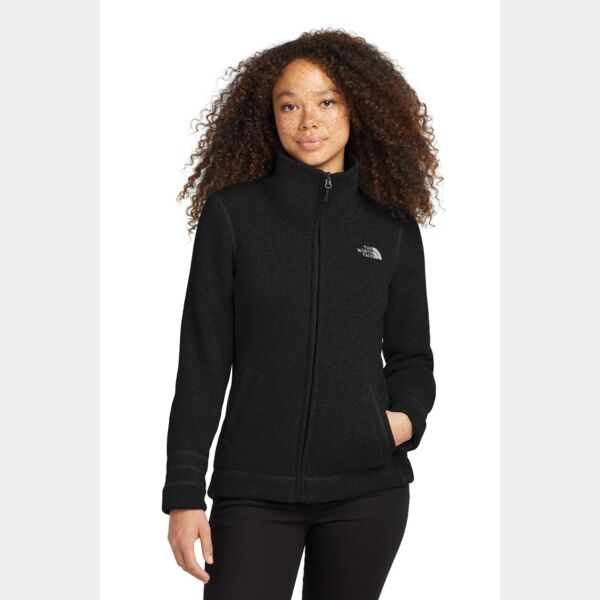 Ladies Sweater Fleece Jacket Thumbnail