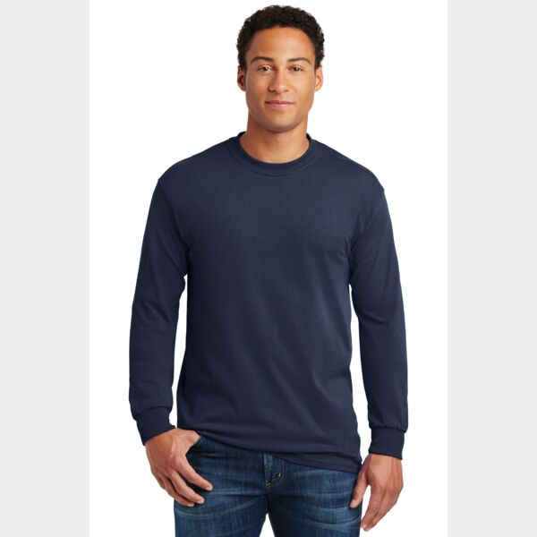 Heavy Cotton  100% Cotton Long Sleeve T Shirt Thumbnail