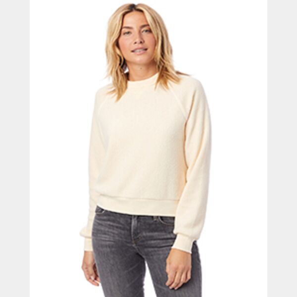 Ladies' Baby Champ Eco-Teddy Sweatshirt Thumbnail