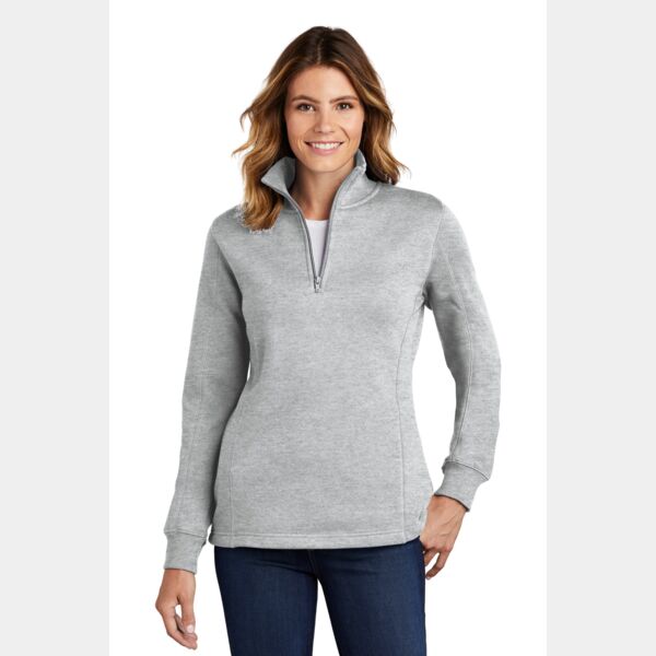 Ladies 1/4 Zip Sweatshirt Thumbnail