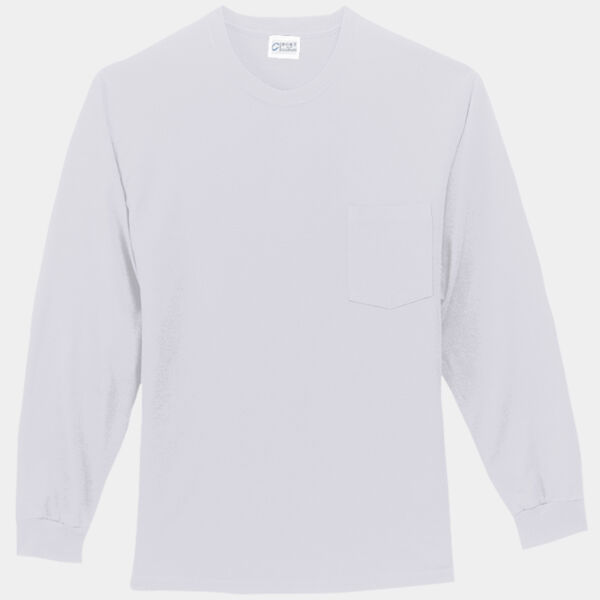 Tall Long Sleeve Essential Pocket Tee Thumbnail
